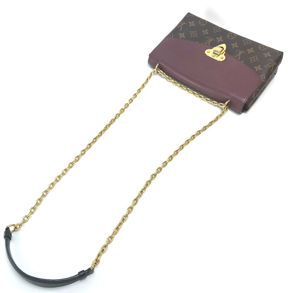 Louis Vuitton Monogram Shoulder Bag Monogram Bordeaux Brown